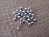250Pcs Metal Round Spacer Beads 8mm for DIY Jewellery Making