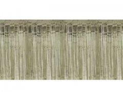 1Pc Gold Look Backdrop Metallic Tinsel Curtain Party Favor 1Pc Gold Look Backdrop Metallic Tinsel Curtain Party Favor