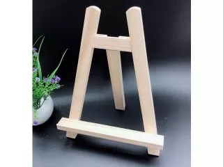 1X New Mini Wooden Table Top Professional Easel 27cm High