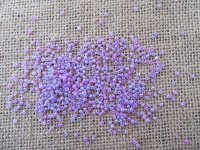 490Grams Purple Round Glass Seed Beads 1.2-3mm