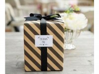 420Pcs White & Black Thank You Sticker Food Gift Tags Labels