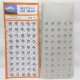 40Sheets X 50Pcs New Spring Snap Fasteners Press Button Stud