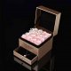 1Set Pink Bath Artificial Rose Soap Flower w/Box Mother's Day