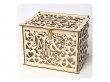 1Pc Decorative Rustic Wishing Well Card Box Wedding - Mr & Mrs
