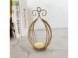 1Pc Metal European Gold Mandala Candle Holder Hanging Lantern