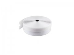 1Set x 2Roll (25M Ea) White 25mm Adehensive Hook-and-loop Fasten