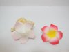 100 New Fuschia Fabulous Foam Frangipani Flower 4.5x2cm 100 New Fuschia Fabulous Foam Frangipani Flower 4.5x2cm