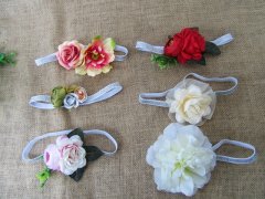 1Pc Girls Elastic Floral Flower HeadBand Garland Party Favor 1Pc Girls Elastic Floral Flower HeadBand Garland Party Favor