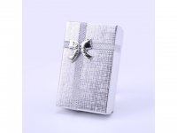 16 New Silver Gift Case for Necklace & Ring 8x5cm