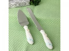 1X Wedding Cake Knife & Serving Set - Beach Theme Love Gift Boxe
