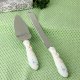 1X Wedding Cake Knife & Serving Set - Beach Theme Love Gift Boxe