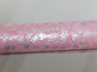 4x1Roll Heart Rose Organza Ribbon 49cm Wide for Craft