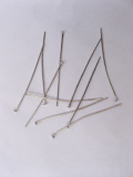 500gram Nickel plated 34mm Head Pins Jewelry finding