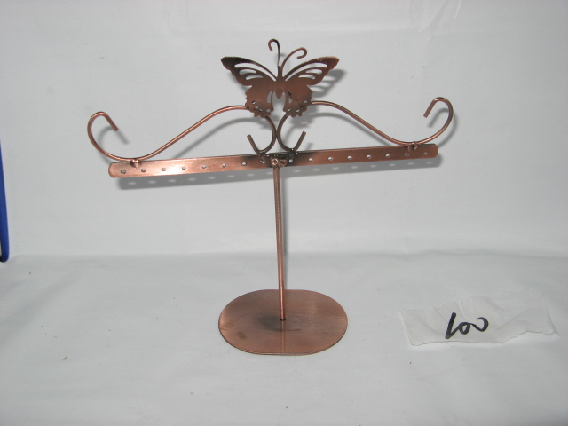 1X Copper Chandelier Butterfly Earring display Rack - Click Image to Close