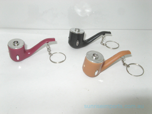 50 Plastic Tobacco Pipe Key Chains - Click Image to Close