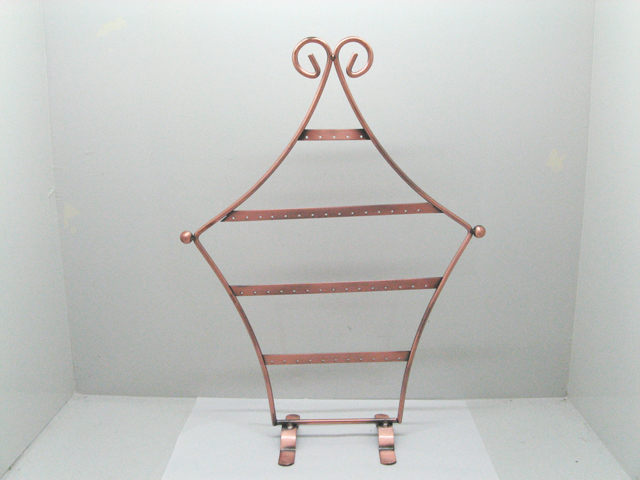 1Pc New Copper Holder 46pcs Earring display Stand - Click Image to Close