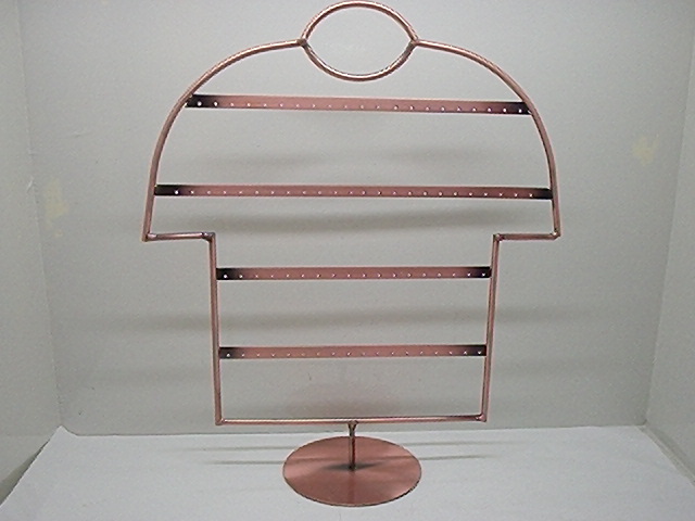 1X Copper Holder 40 Earrings display Stand Rack