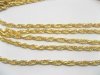 25 Meters Golden plated 1.2mm Jewellery Woven Chain 25 Meters Golden plated 1.2mm Jewellery Woven Chain