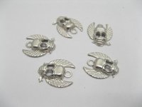 100 30mm Charms Ghost Skull Pendants finding