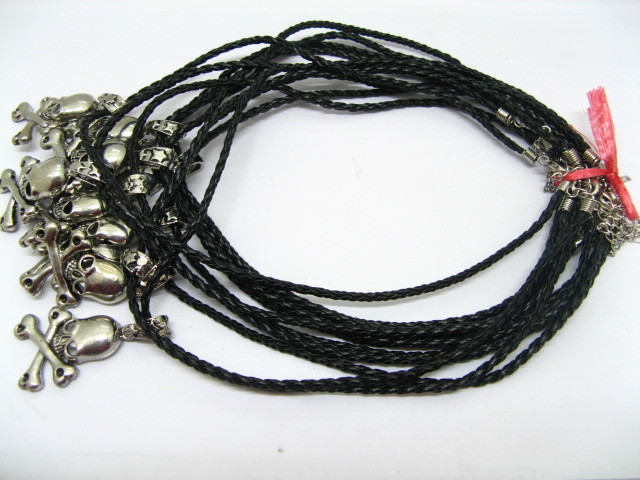 12X Gothic Skull Ghost Punk Pendant Necklaces