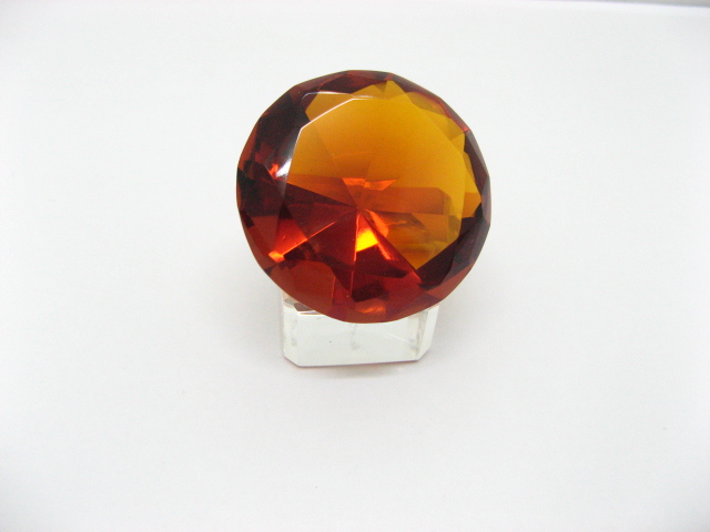10X New Brown Taper Crystal Ball 40mm