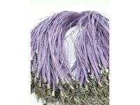 100 Purple Multi-stranded Waxen Strings For Necklace