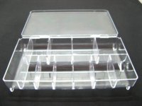 10Pc Bead Storage Boxes 11 compartment Organizer Tray
