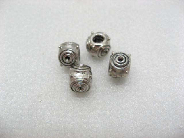 10 Alloy European Carved Metal Thread Beads ac-sp318 10 Alloy European Carved Metal Thread Beads ac-sp318