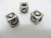 10 Alloy European Heart Metal Thread Beads ac-sp358 10 Alloy European Heart Metal Thread Beads ac-sp358