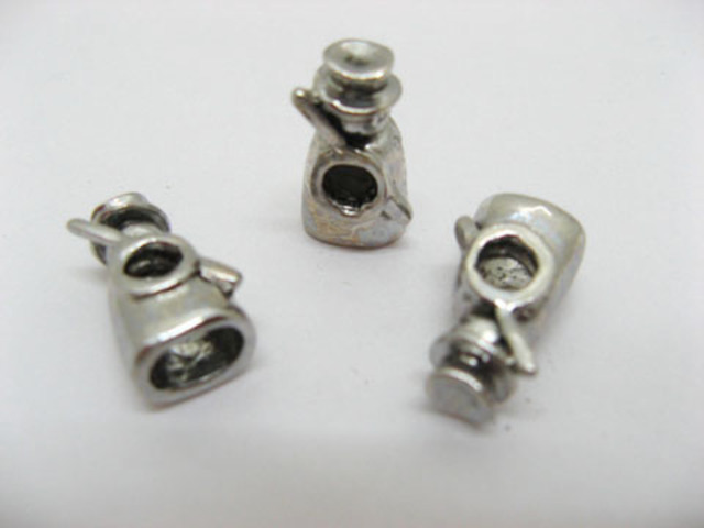 10 Alloy European Gentleman Thread Beads ac-sp359 10 Alloy European Gentleman Thread Beads ac-sp359