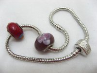 4Pcs European Style Bracelets Bead Length 22cm 4Pcs European Style Bracelets Bead Length 22cm