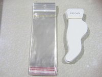 200Sets Jewelry Necklaces & Earring Display Cards &Bags