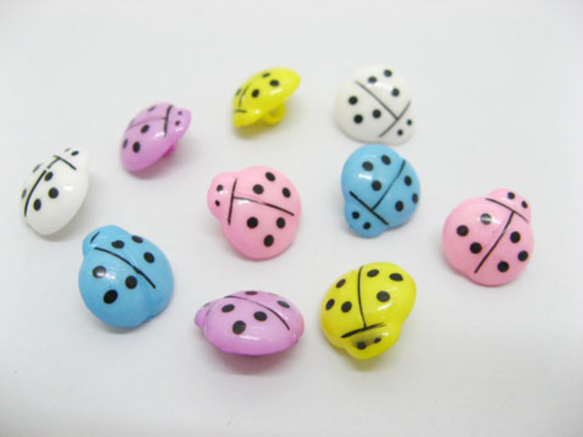 1950pcs craft button Mixed Colour ac-bu3 - Click Image to Close