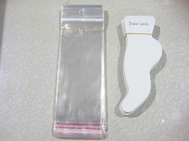 200Sets Jewelry Necklaces & Earring Display Cards &Bags