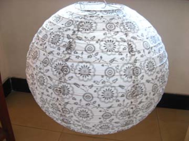 4Pcs Portable Foral Printing Paper Lantern Wedding Favour 4Pcs Portable Foral Printing Paper Lantern Wedding Favour