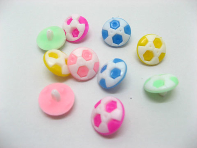 1950pcs craft button Mixed Colour ac-bu14 - Click Image to Close