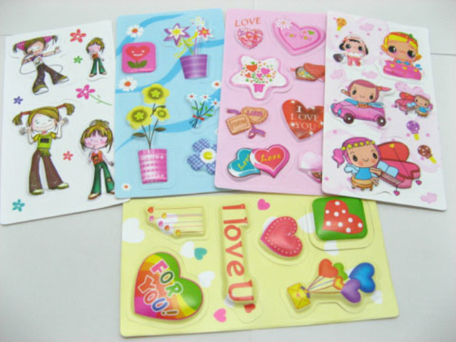 4x20 Lovely Cartoon Stick for Attaction bh-t70