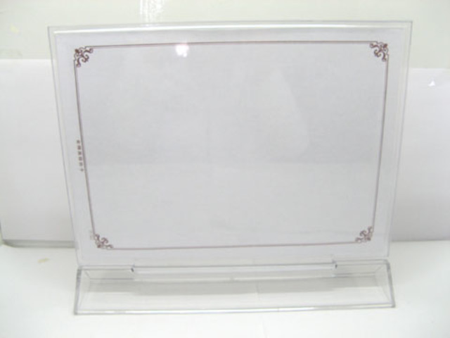 20X A4 Desk Price /Menu Card Display Holder - Horizontal - Click Image to Close