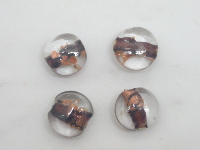 100 Lampwork Glass Beads Color Inside 17ac91