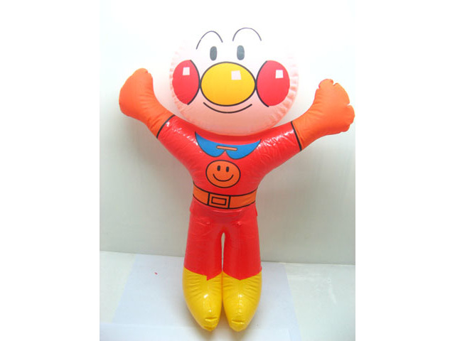 12 Inflatable Smile Superman Blow-up Toys