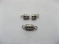 200 Metal Screw Clasps Jewellery Finding ac-c104