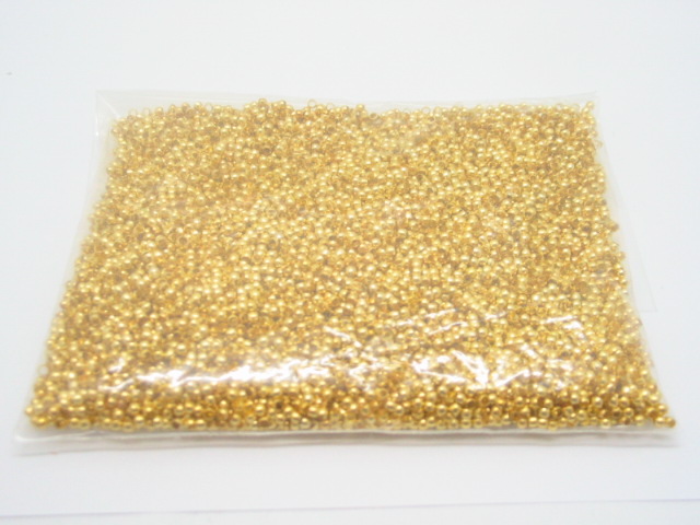 10000 Golden Plated Round Crimp beads 2mm Wholesale - Click Image to Close