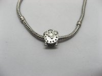 10 Alloy Clock Thread European Beads ac-sp542 10 Alloy Clock Thread European Beads ac-sp542