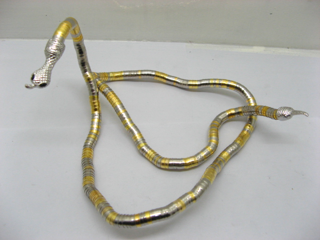 2X Cool Luxury Snake Necklaces/Bangles ne-m44 - Click Image to Close