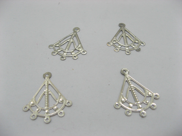 400 Metal Chandelier Fan Earring Connector ac-ea122