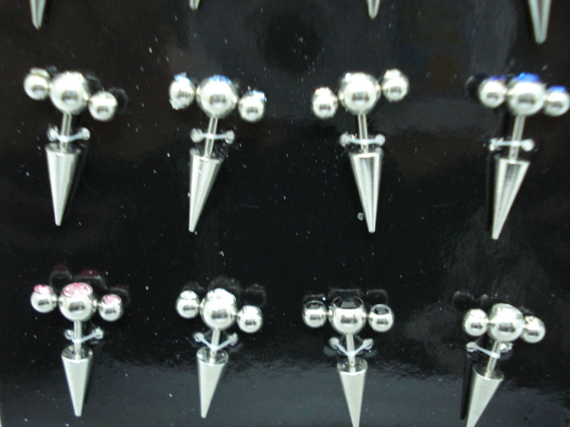 12 Spike Horseshoe Body Piercing Jewelry