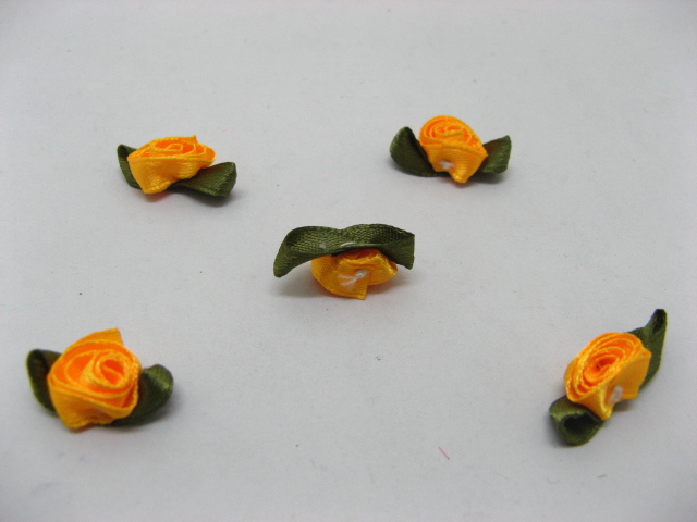 500pcs Golden Yellow Craft Stain Flowers Embellishments