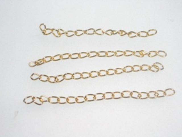 1000 Golden Tail Chain 5cm for Making Own Jewellery