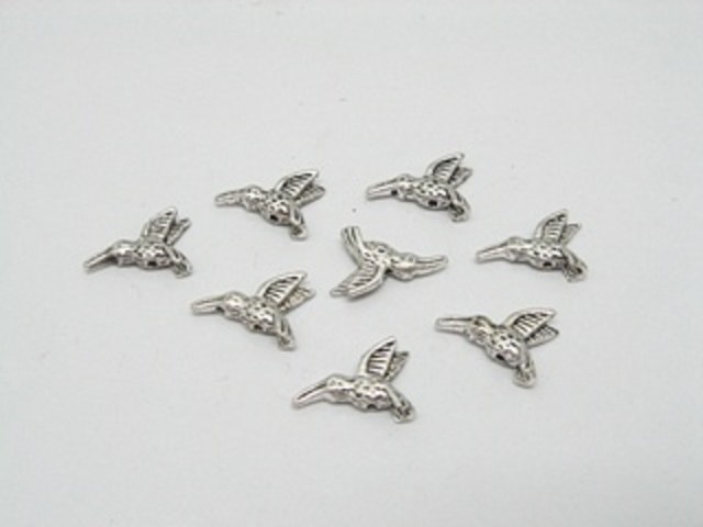 100 Pewter Bird Spacers Beads Jewellery finding ac-ea70 100 Pewter Bird Spacers Beads Jewellery finding ac-ea70