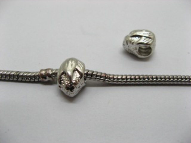 20 Alloy Strawberry Thread European Beads pa-m32